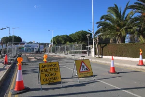 New roundabout work at lidl protaras